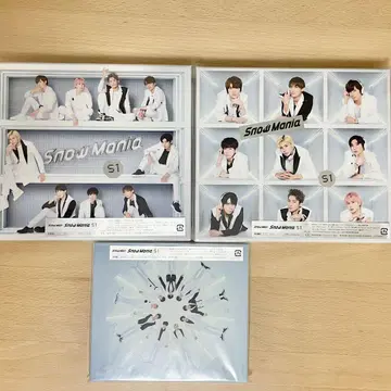 SnowMan Snow Mania S1 3 형태 세트 CD Blu-ray