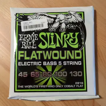 [미사용 새상품] Cobalt Slinky Flatwound 4현 세트