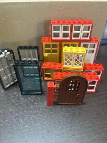 LEGO 정품 문과 창문 부품 세트