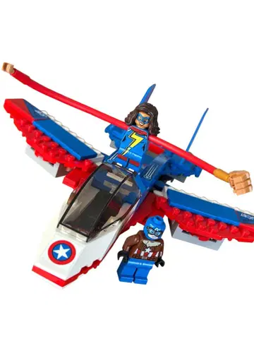 레고 LEGO 미니 피규어 76076 캡틴 아메리카 제트기 추격전