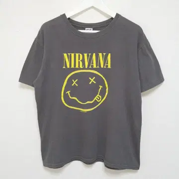 00s M 닐바나 NIRVANA 티셔츠 스마일 ANVIL USA