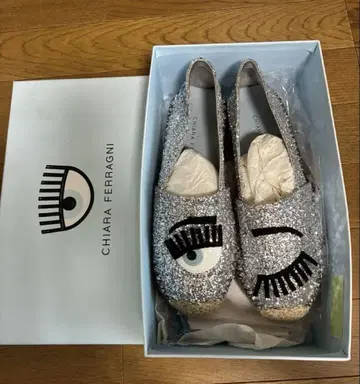 CHIARA FERRAGNI 글리터 스니커즈