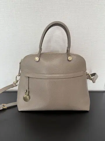 FURLA 훌라 파이퍼 숄더백 핸드백 M 그레이지