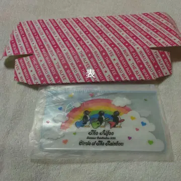 ALFEE WAKU WAKU BOX 사인 피크 & 파우치 알피