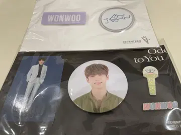 SEVENTEEN 원우 Ode 2020 DOME TOUR 배지 세트