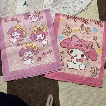 My Melody 마이멜로디 페이스 타월 2매 세트
