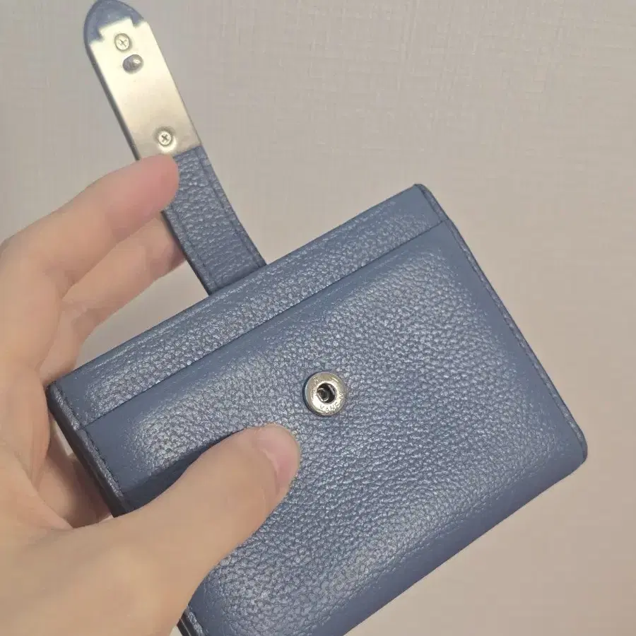 ●vunque● Magpie Card Wallet Magpie Card Wallet Aube Blue m s-l1200.png