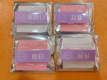 SMTOWN 2025 POPUP 한정 네임 배지 aespa