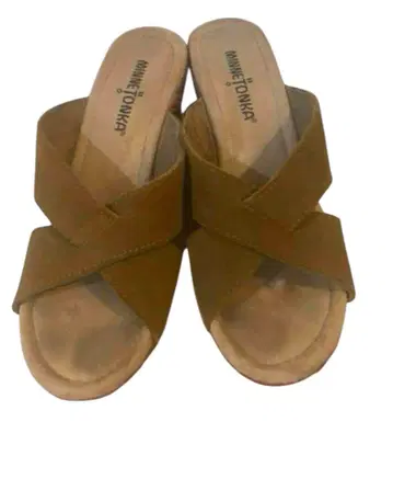 미네통카 MINNETONKA 웨지 샌들 23.5