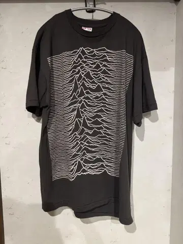 [구제 의류] Joy Division 티셔츠 XL 차콜