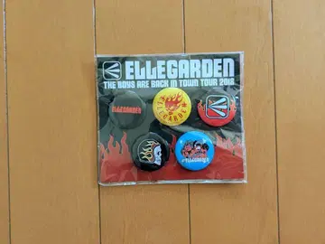 ELLEGARDEN 캔뱃지 5개 세트