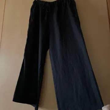 앙 블랑쉐 프렌치 린넨 와이드 팬츠