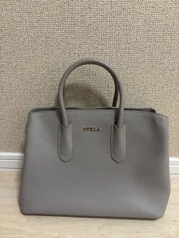 FURLA 그레이 핸드백