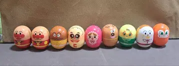 호빵맨 캐릭터 완구 데굴데굴 구슬 9개 세트