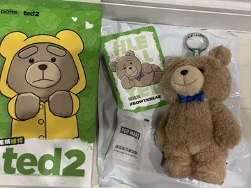 정품 POPMART ted2 보타이 베어