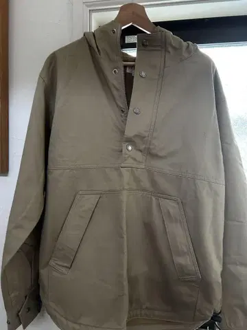 BEAMS 베이지 풀오버 자켓 L