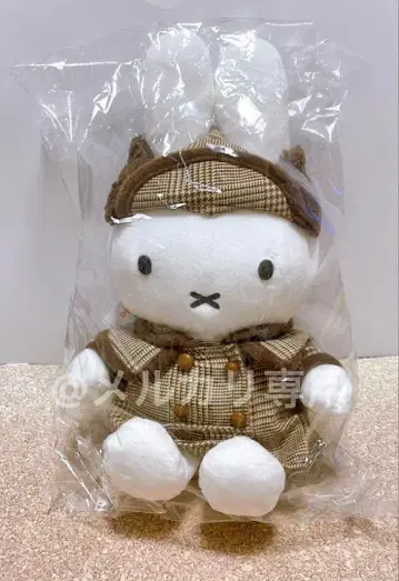 miffy 미피 글렌체크 봉제인형 유라쿠초 2023 한정