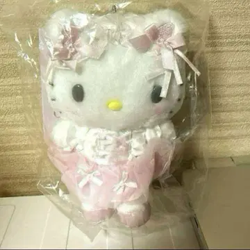 산리오 화이트 고양이 발레리나 디자인 시리즈 키링 마스코트 헬로키티