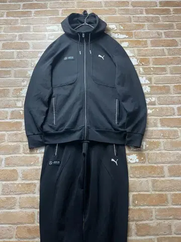 PUMA 푸마 벤츠 콜라보 셋업 후드티 맨투맨 블랙 구제 의류