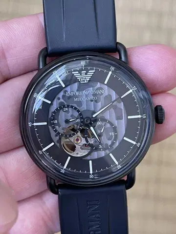 EMPORIO ARMANI MECCANICO 오토매틱 손목시계