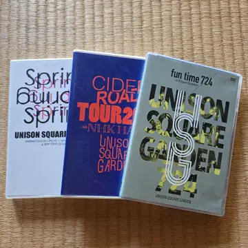 UNISON SQUARE GARDEN DVD 3세트