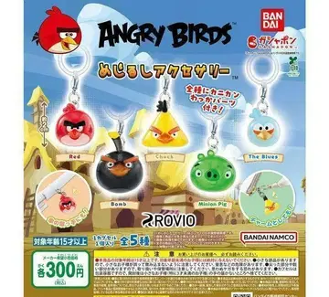 컴프 Angry Birds 메지루시 액세서리 전5종 세트 앵그리