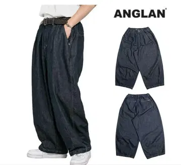 [ ANGLAN ] [AG] Rigid Indigo 데님 벌룬