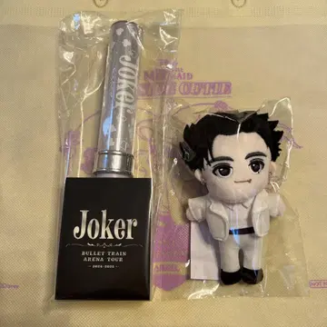 Joker BULLET TRAIN 초특급 타카시 응원봉 봉제 인형