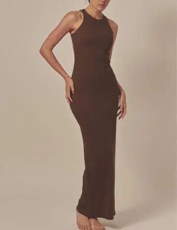 AMATERAS WEAR AND GO HALTER MAXI DRESS