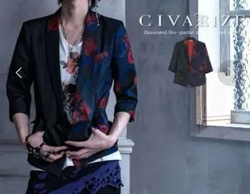 CIVARIZE 바이컬러 테일러드 자켓