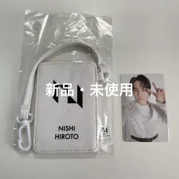 INI 니시 히로토 패스 케이스 트레이딩 카드