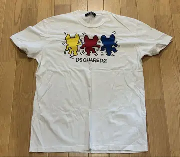 DSQUARED2 컬러풀 캐릭터 티셔츠 XXL