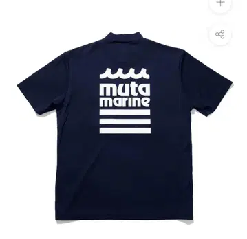 muta marine 골프 하이넥 셔츠