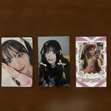 모모 카드 3장 세트