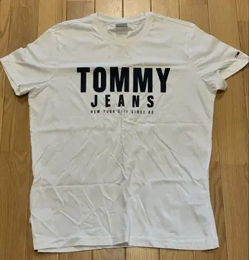 TOMMY JEANS T셔츠 XL 화이트