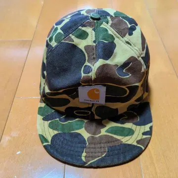 Carhartt 카모 패턴 워크캡 귀마개 부착 Vintage