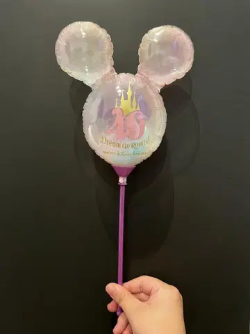 40주년 벌룬 손잡이 풍선 디즈니