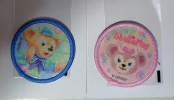 디즈니씨 와펜 더피&프렌즈 20주년 컬러풀 해피니스 2세트