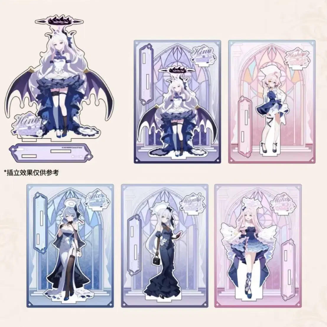 Blue Archive Cafe Memorial ブルアカ アクスタ ヒナ Blue Archive Cafe Memorial ブルアカ アクスタ ヒナ Blue