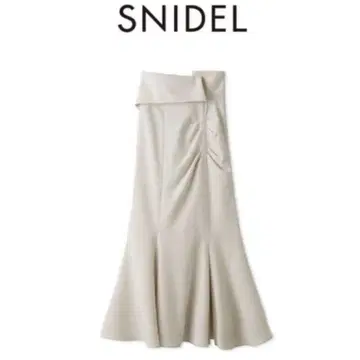 S 사이즈 snidel 스나이델 슬릿 머메이드 스커트