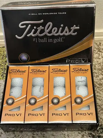 미사용 새상품 Titleist Pro V1 골프공 12개입