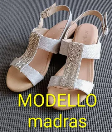 모데로 마드라스 샌들 23.0cm 새상품급 박스 포함