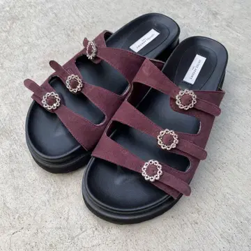 UNITED ARROWS 비쥬 샌들 36