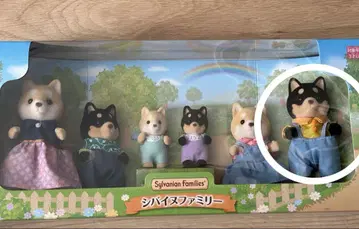 새상품 실바니안 패밀리 시바견 아빠