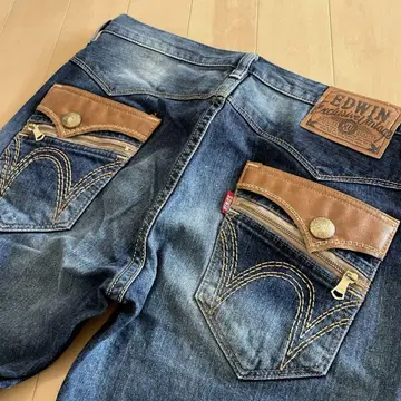 새상품급! 에드윈 EDWIN EXS404 LOOSE 스트레이트 W36