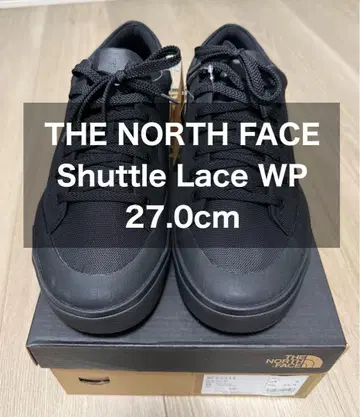 THE NORTH FACE Shuttle Lace WP 27.0cm 블랙