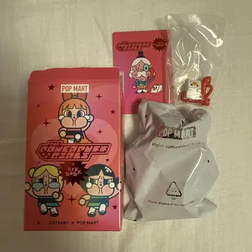 POP MART CRYBABY x 파워퍼프걸 시리즈