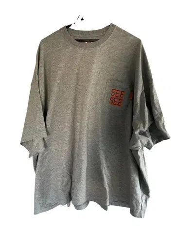 SEE SEE SUPER BIG FLAT SS POCKET TEE