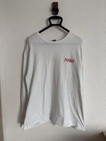Maki 밴딩 롱T DON'T TRUST OVER 30 L 사이즈