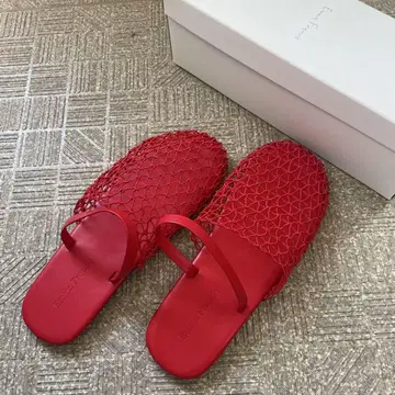 에마프란시스 레드 메쉬 샌들